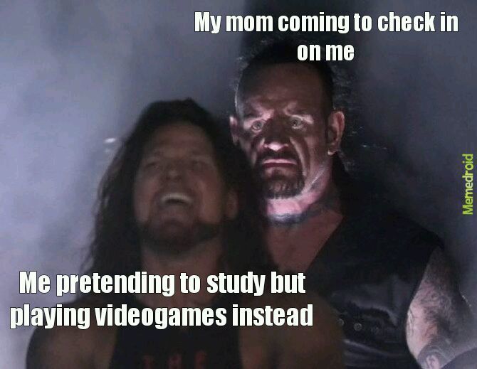 My mom is scary. Very scary. - meme