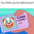 Clown license
