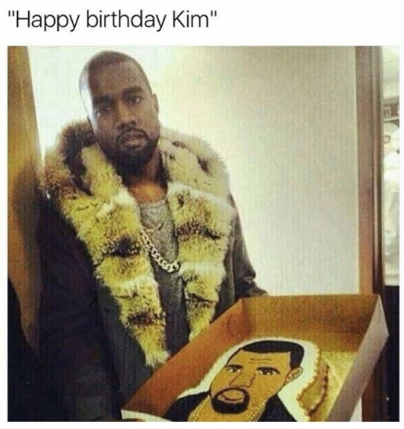 Happy birthday Kim - meme