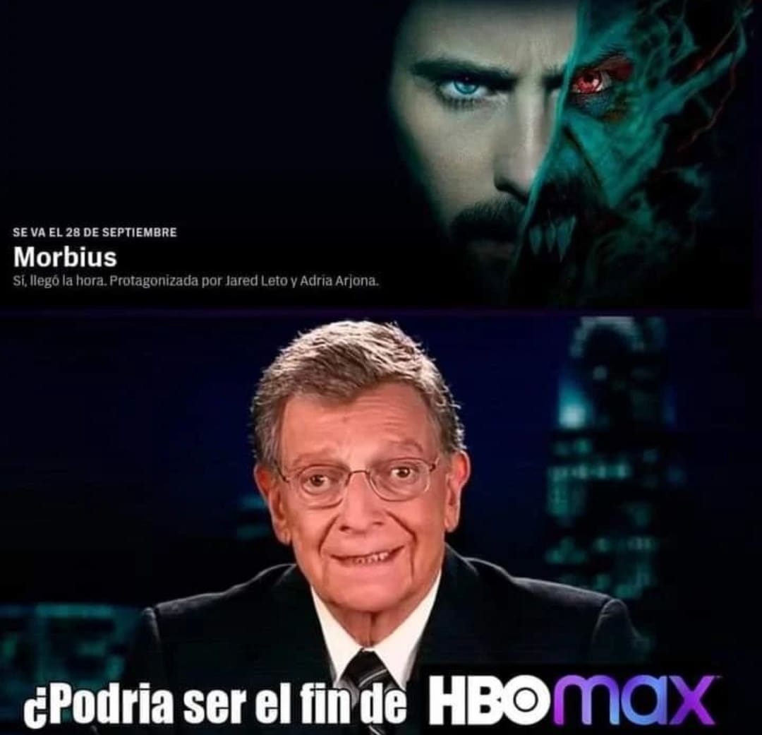 Morbius es la mejor película - meme