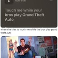 Taylor Swift: Touch me while your bros play GTA