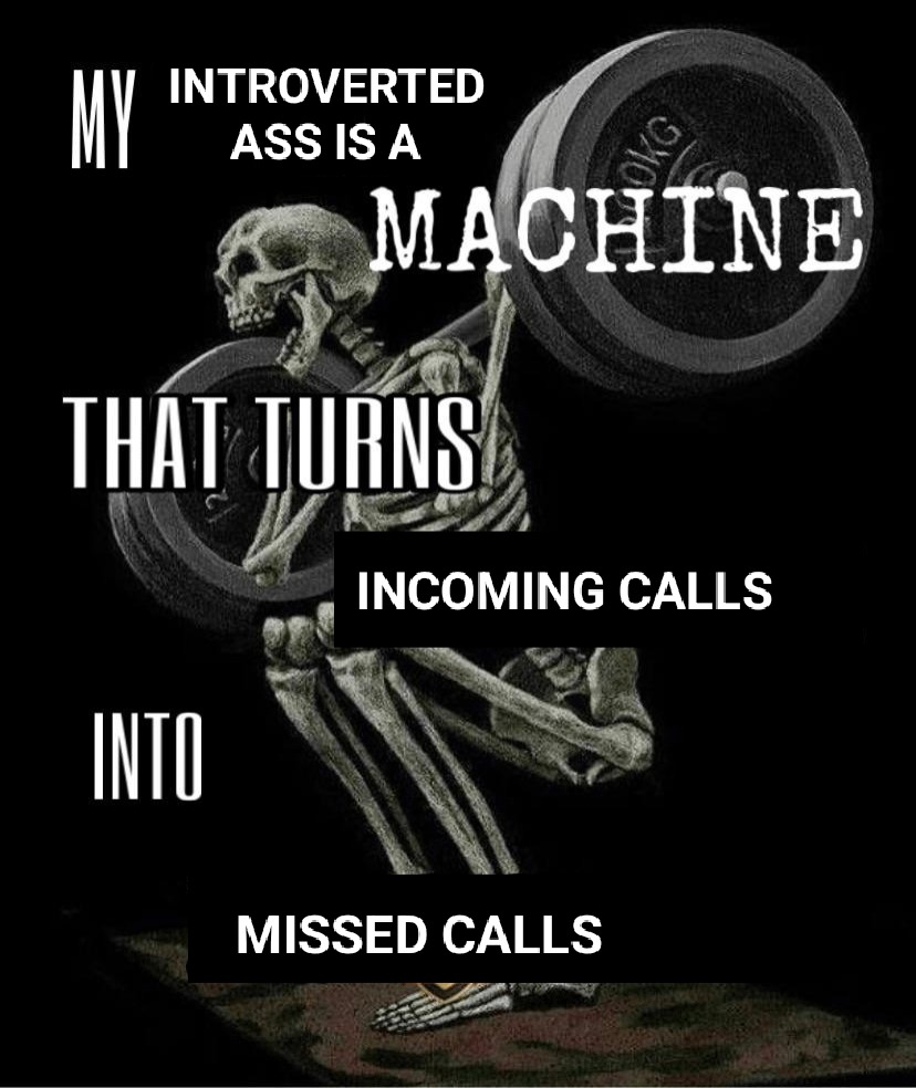 Incoming call meme
