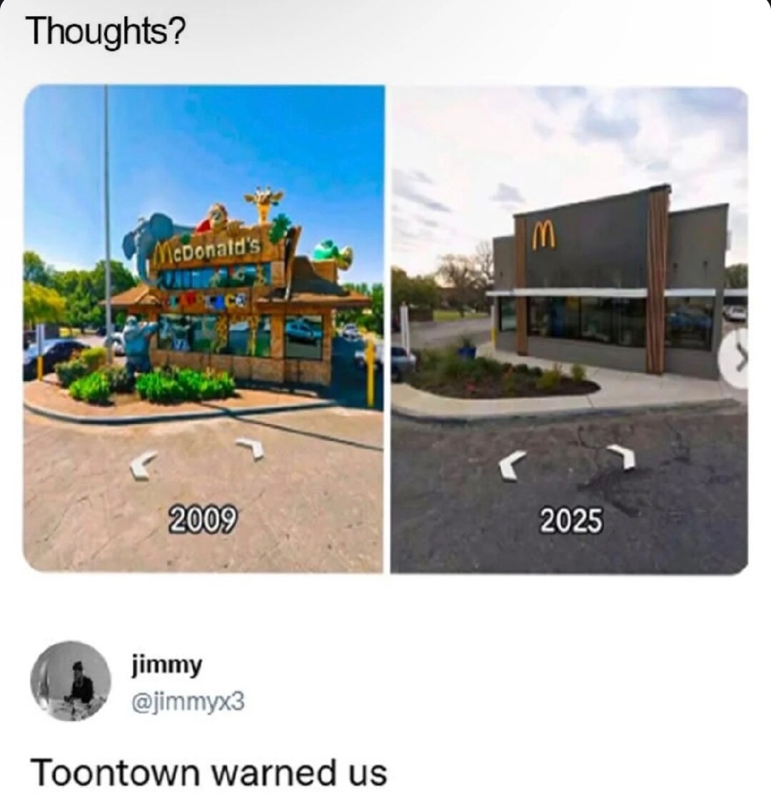 Toontown tried to warn us and we laughed - meme