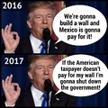 build it, send Mexico the bill, they don't pay = trade war