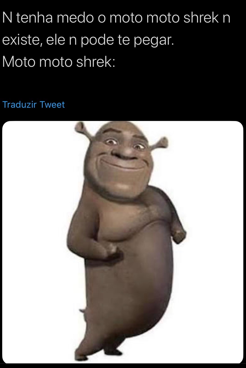 cara do shrek meme