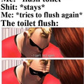 RIP toilet...