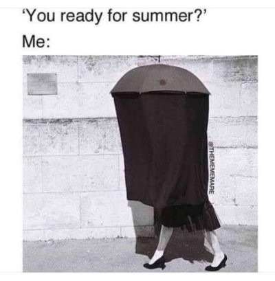 Summertime tan - meme