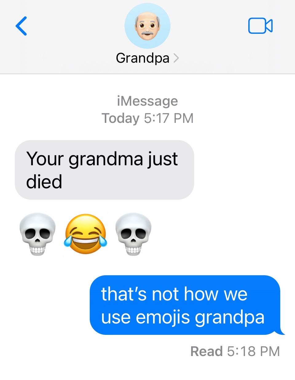 oh grandpa - meme