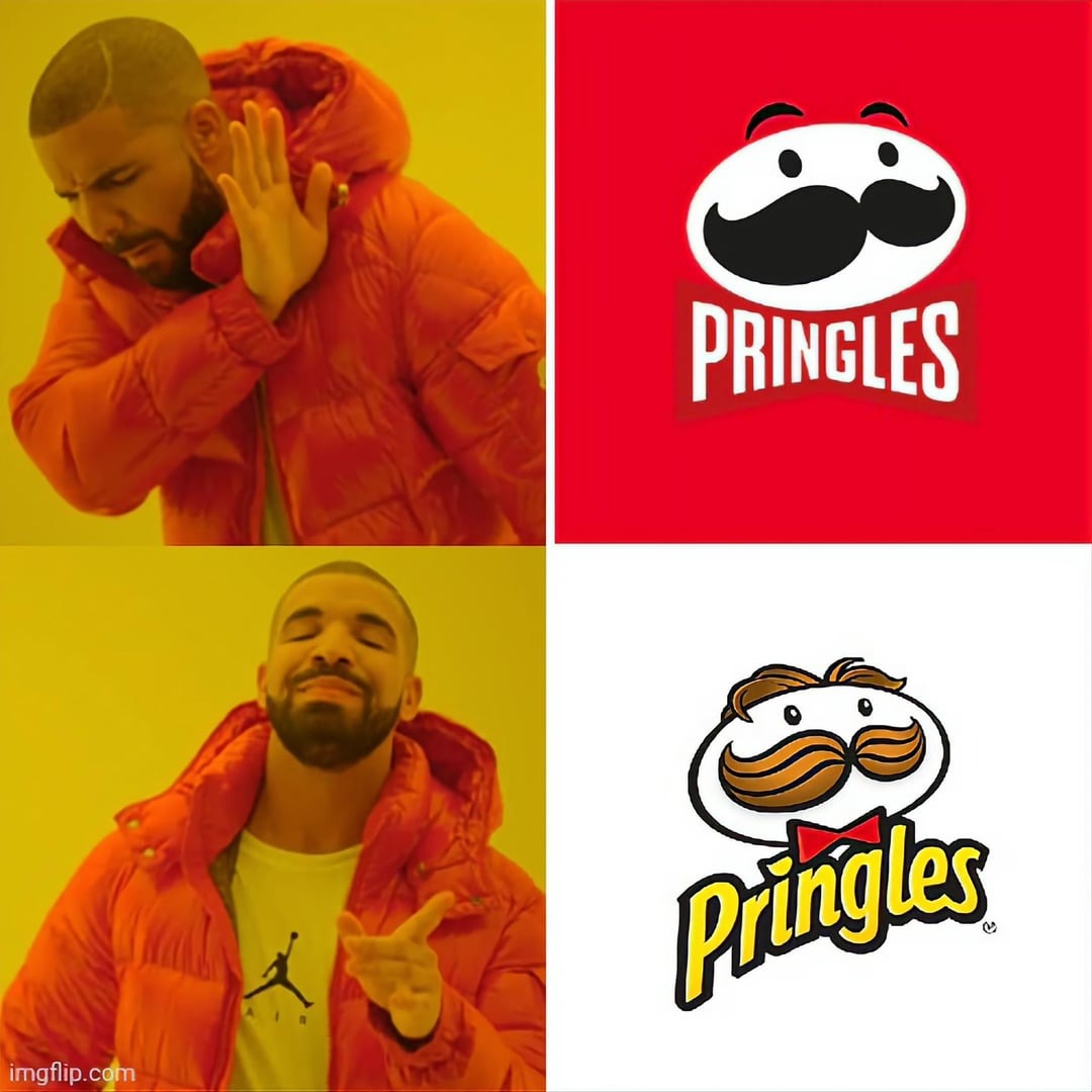 Pringles logo - meme