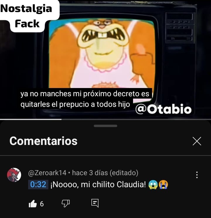 Claudia empieza a cortarnos el chilito  - meme