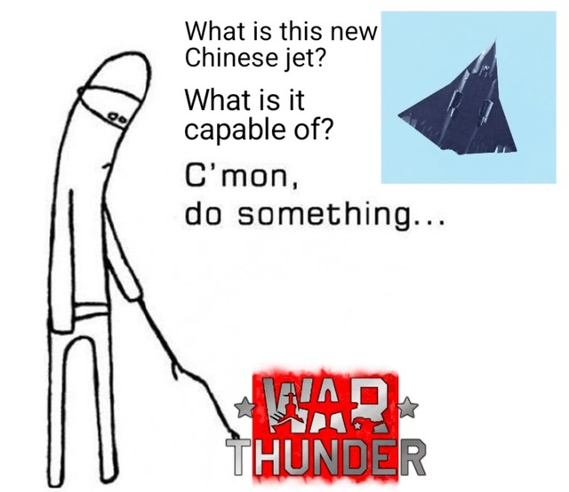 War Thunder we are waiting - meme