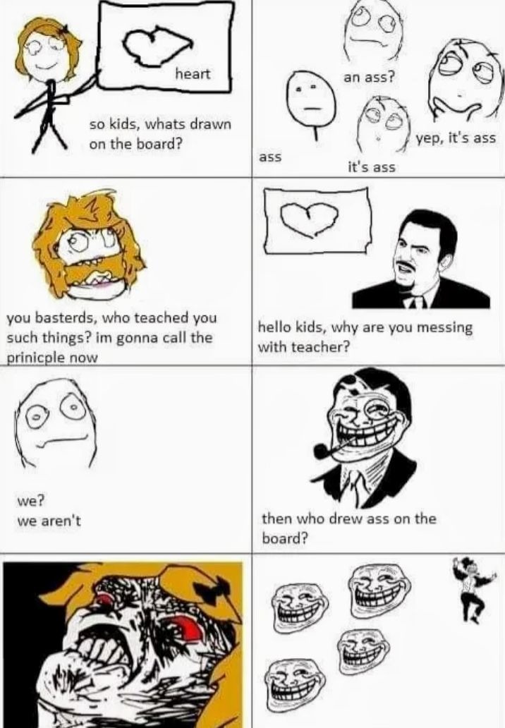 It's definitely an ass. - meme