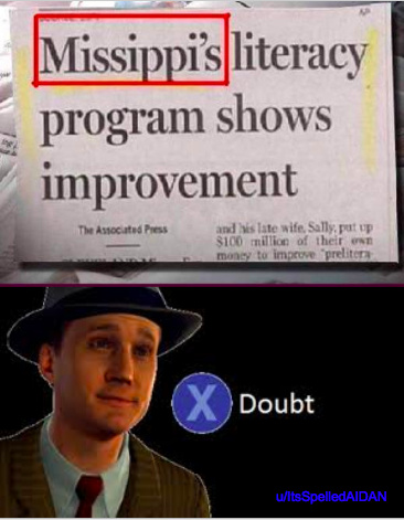 Missippi's literacy program shows improvement - meme