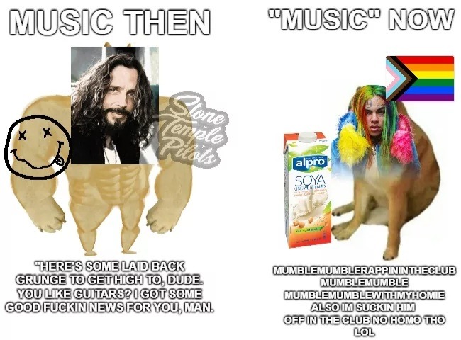 Dongs in a music - meme