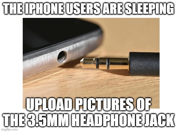 When iPhone users are sleeping - meme