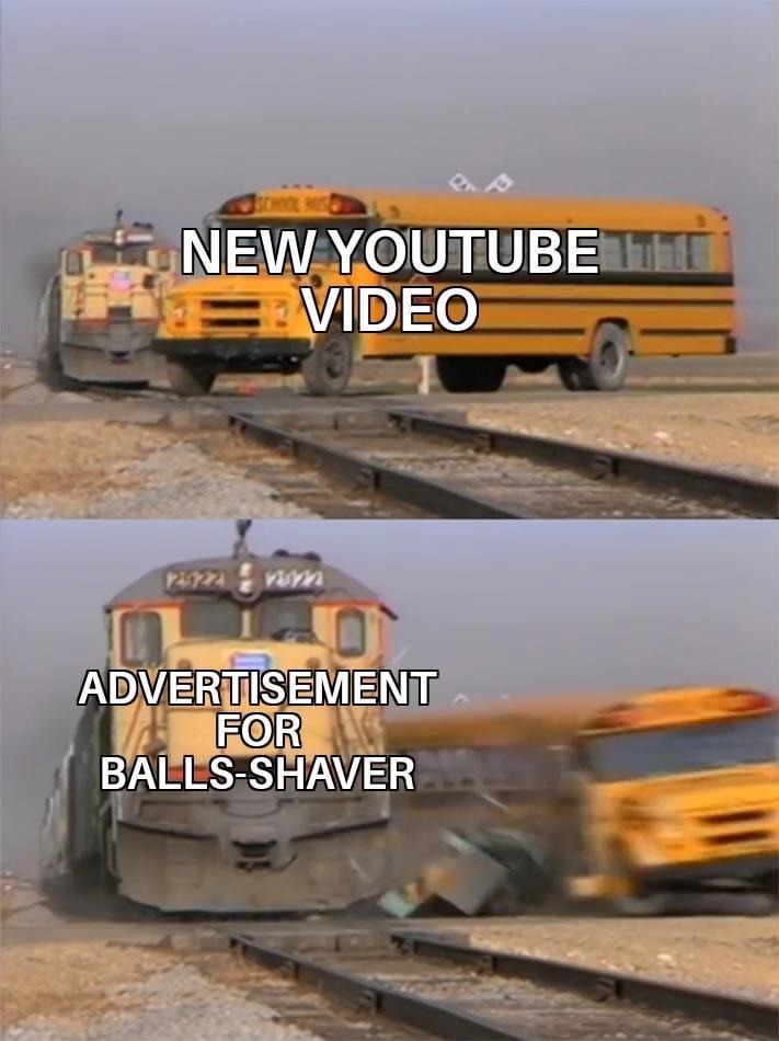 That awkward moment when your ad targets the wrong demographic - meme