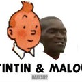 Tintin et malou