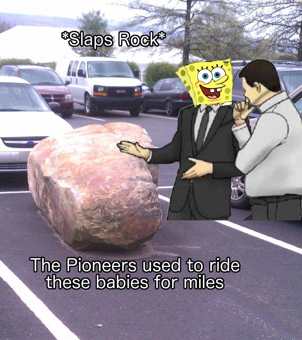 Rocks are lit fam. - meme