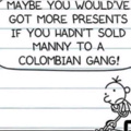 Manny had it going for him