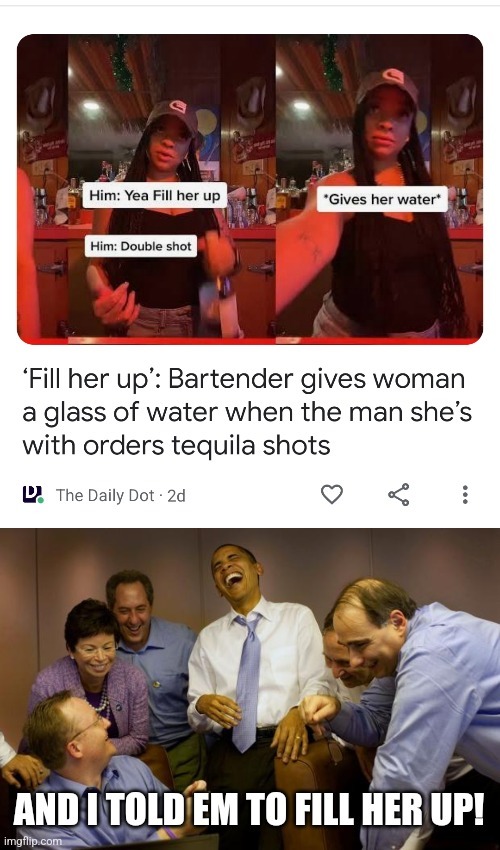 Chad bartender - meme