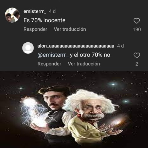 El profesor de Mikola Tesla y Alberto Encías - meme