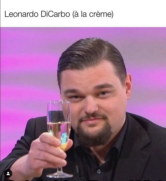 Leonardo Dixcarpaccio - meme