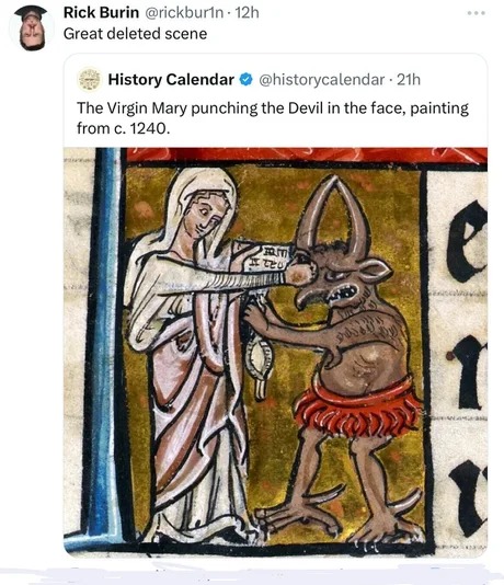 Holy Mary mother of God - meme