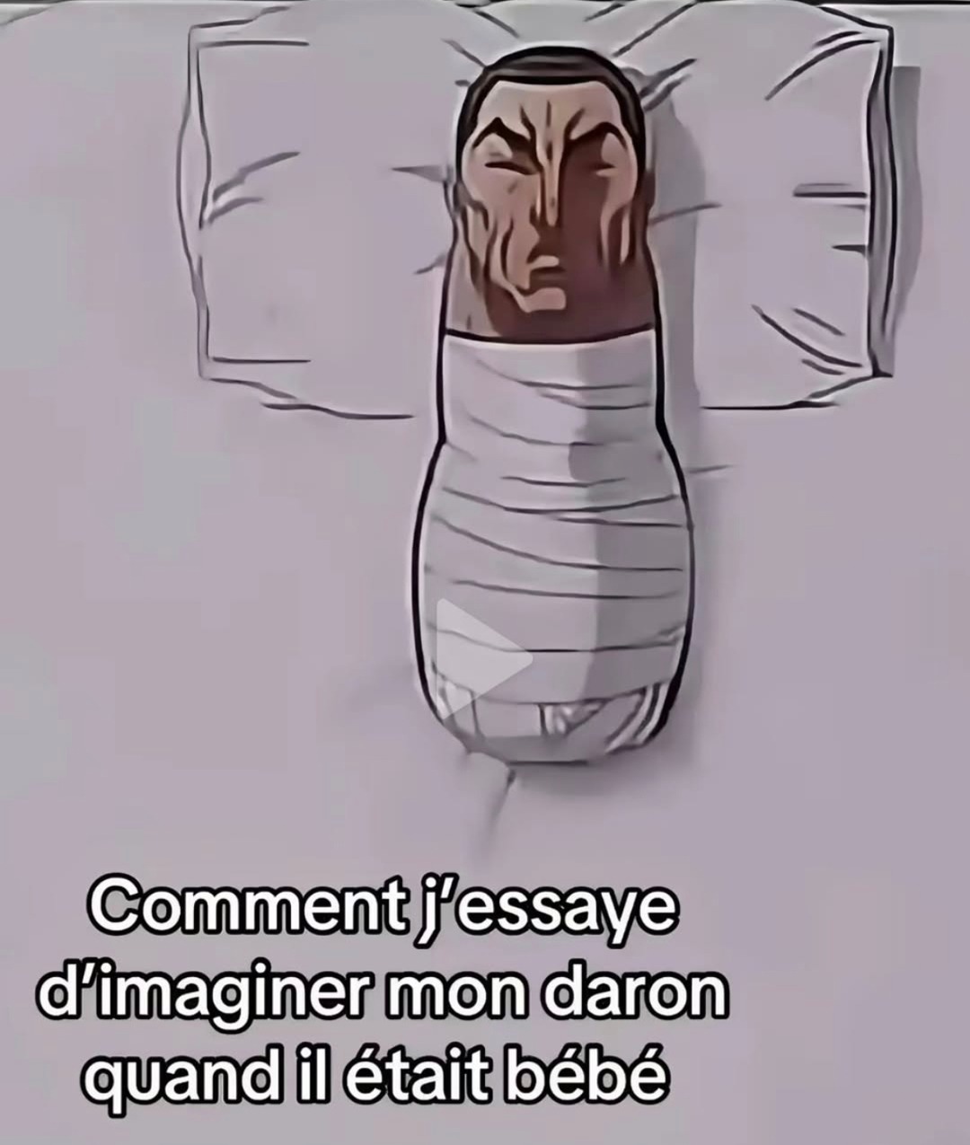 Tenter d’imaginer son daron bébé = bug cérébral - meme