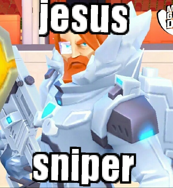 Jesús sniper - meme