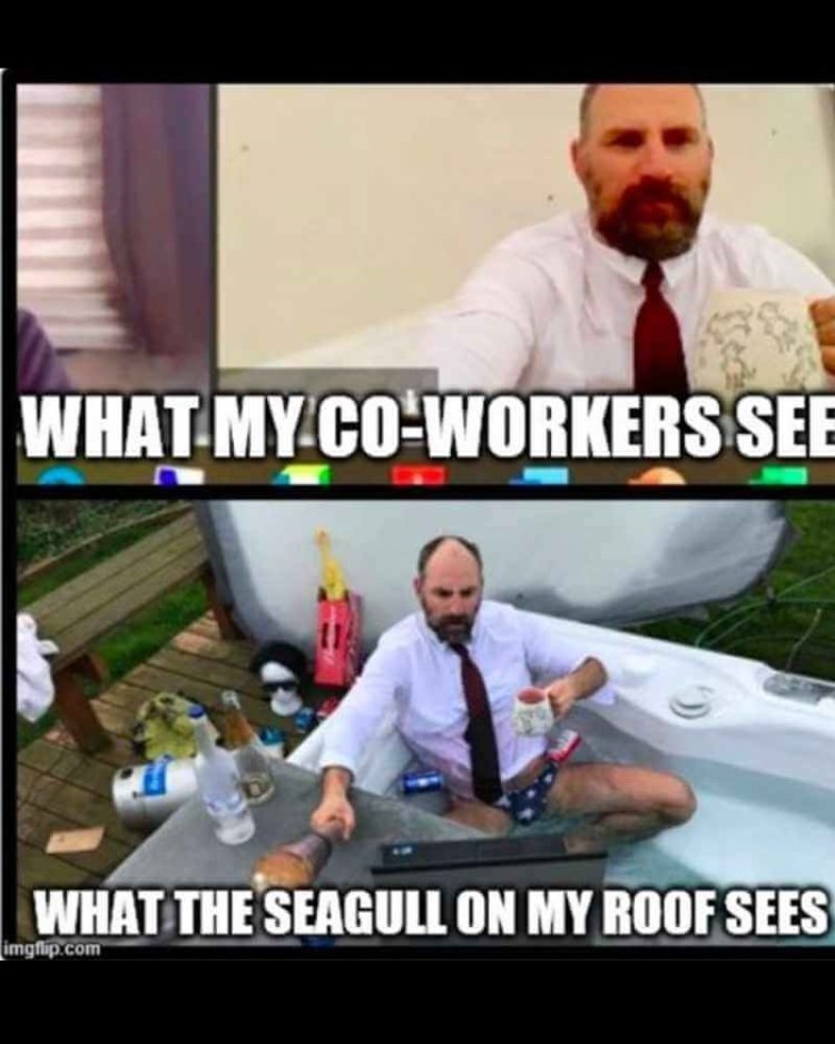 relax while working - meme