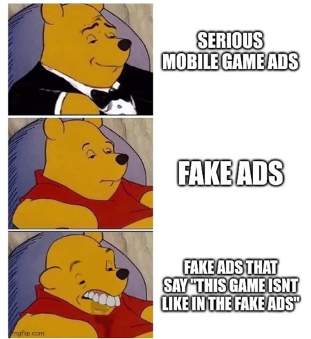 Fake ads are the worst - meme