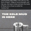 The heavy mug
