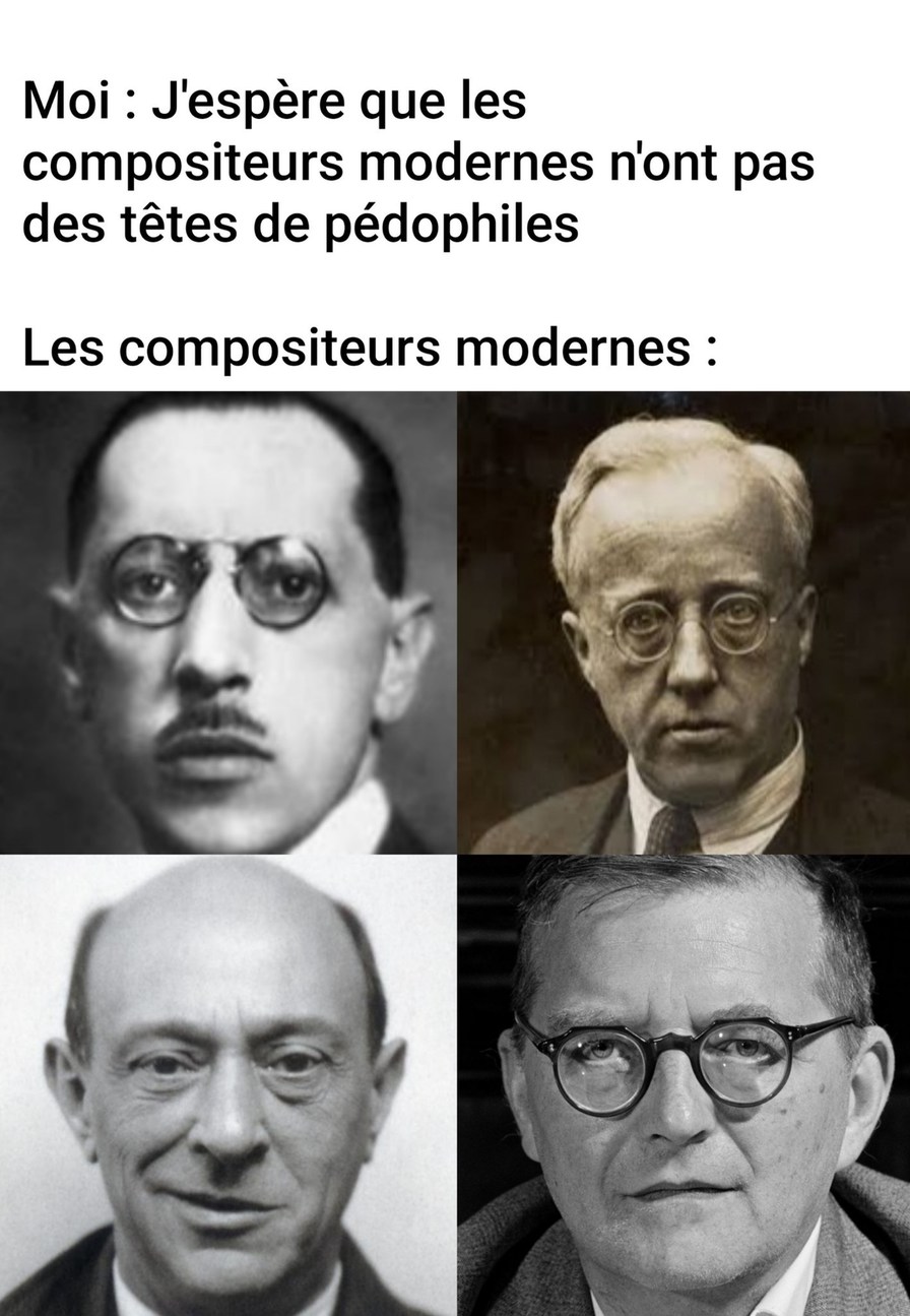 Musique moderne : - meme