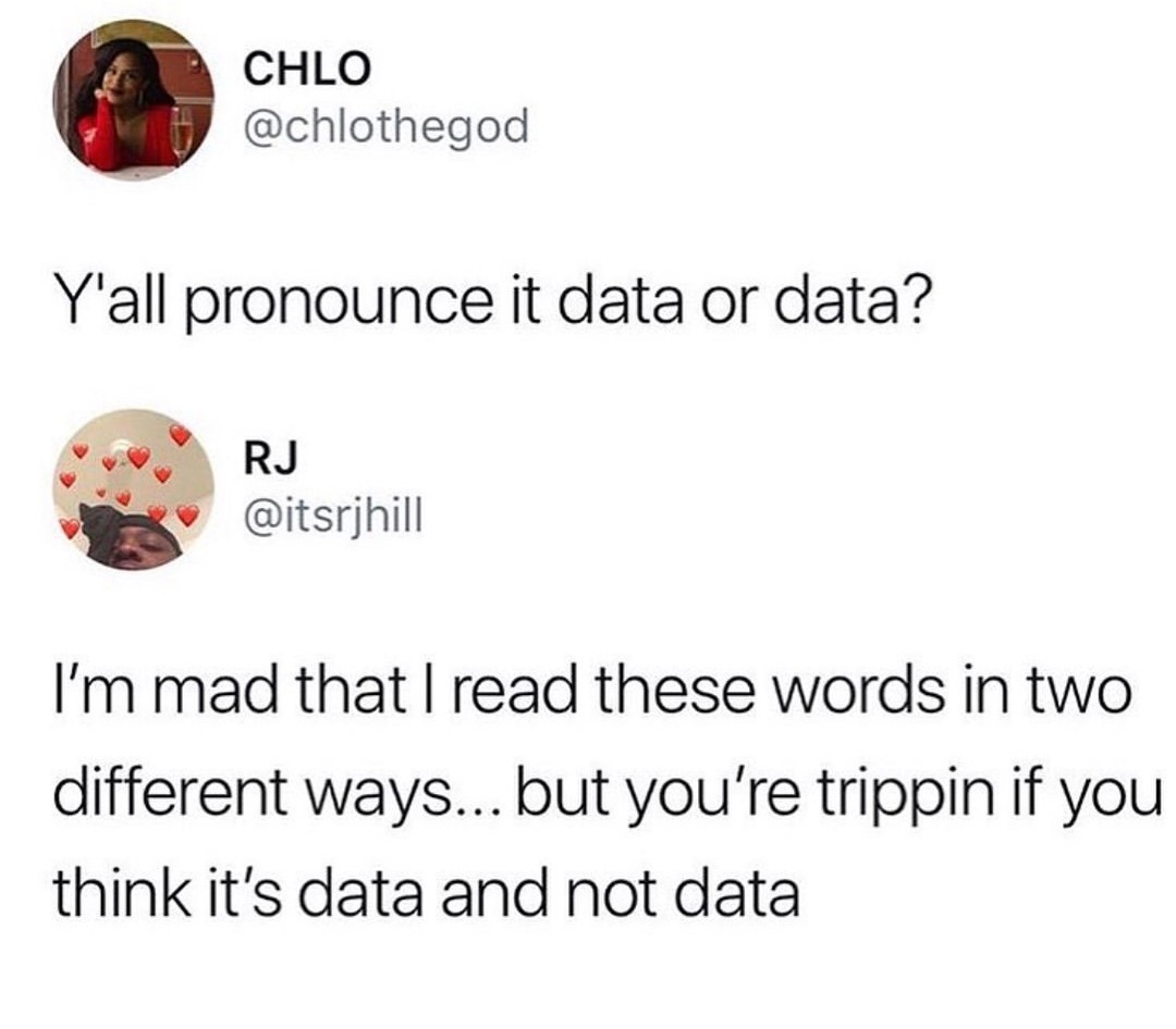 Data or data? - meme