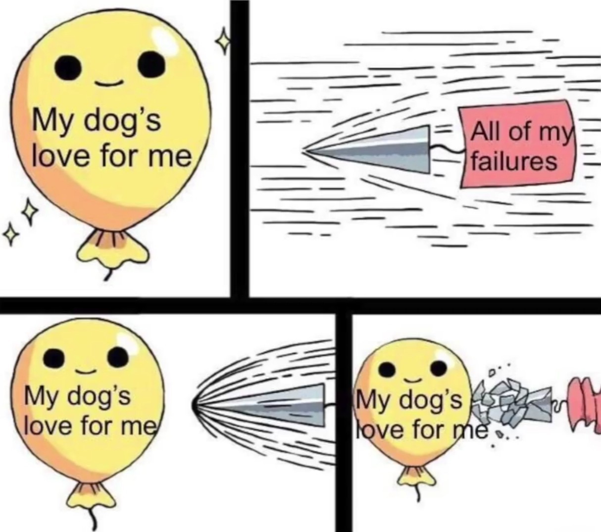 Dogs are so pure and innocent. - meme