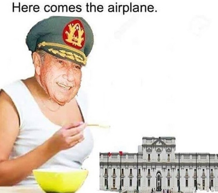 Pinochet Queen bites the dust - meme