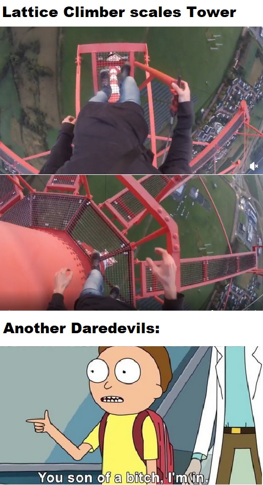 Daredevils be like - meme