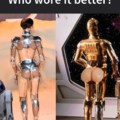 Zendaya robot suit and C3PO
