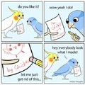 Plagiarism for birbs