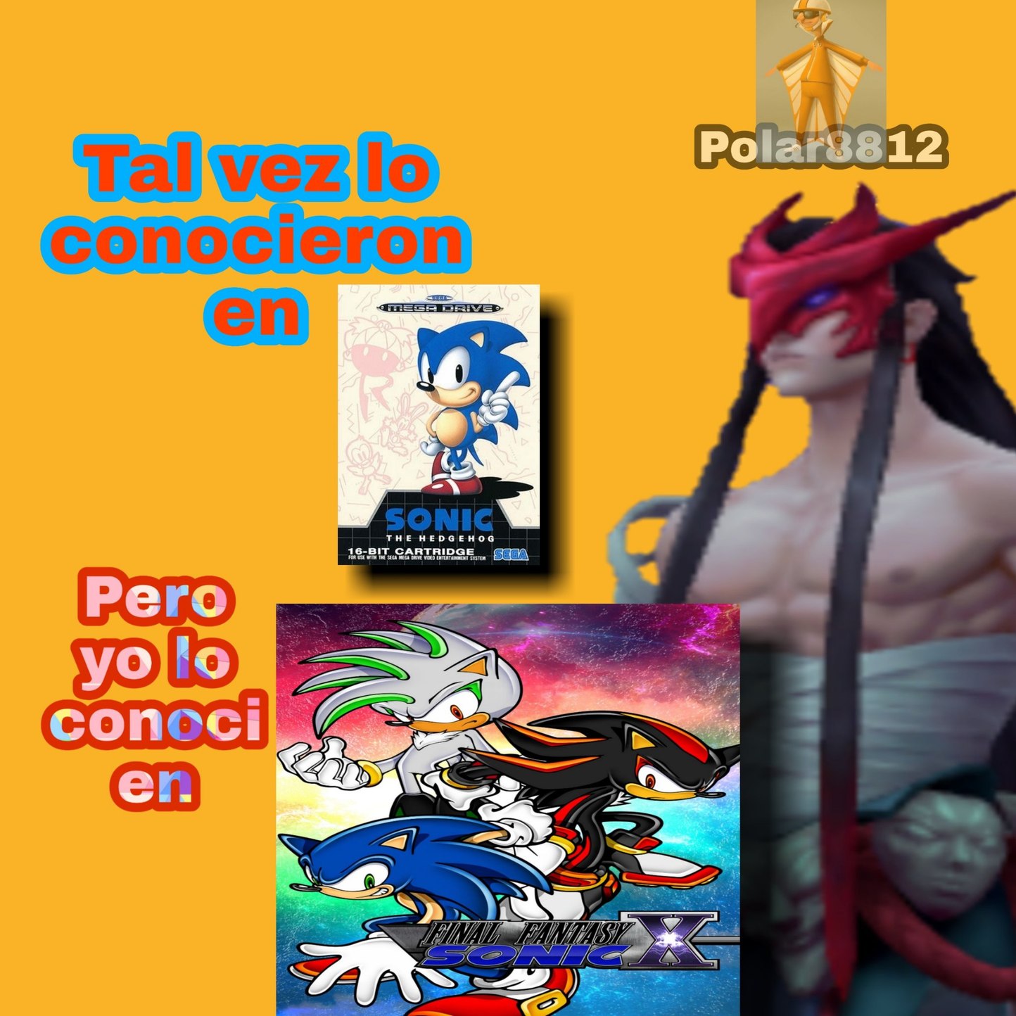 Final Fantasy Sonic X ._.XD - meme