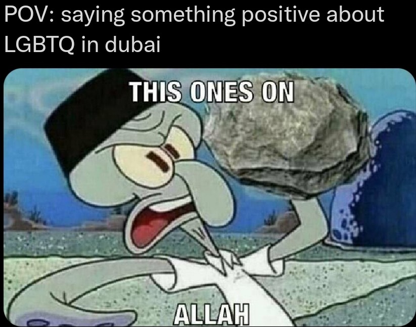 Ojo con los musulmane - meme