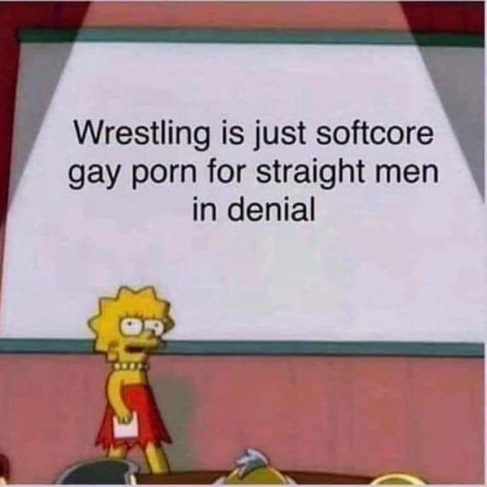 I wrestle and i thought it was funny - meme