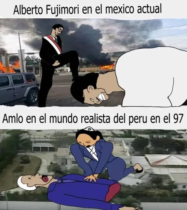 lo mismo va para videla o pinochet , crees que ellos sean capaces de limpiar el desastre de mexico o que dictador  o presidente latino se encargaría mejor de eso - meme