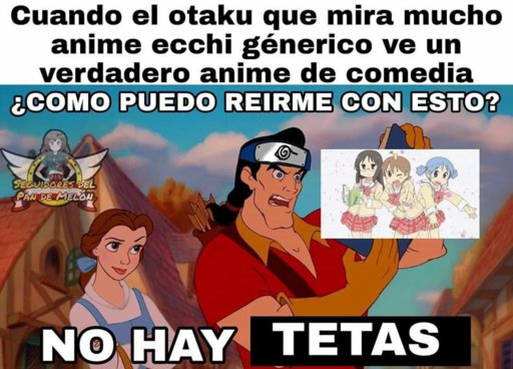 Conocen animes d comedia? - meme