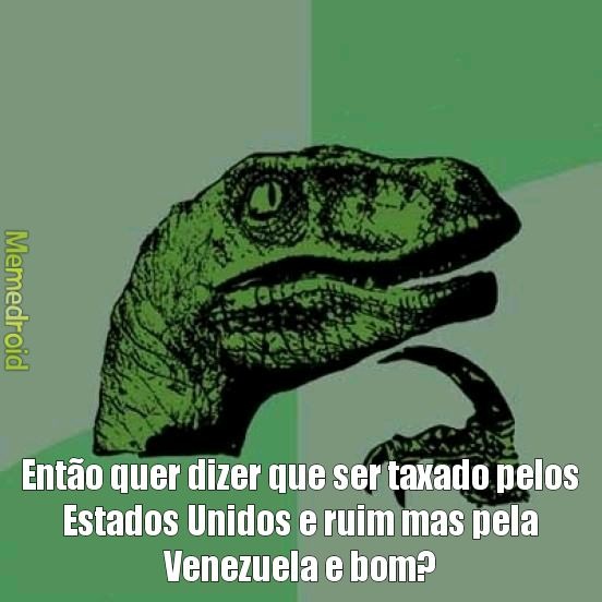 Da pra fazer memes aqui agora de novo