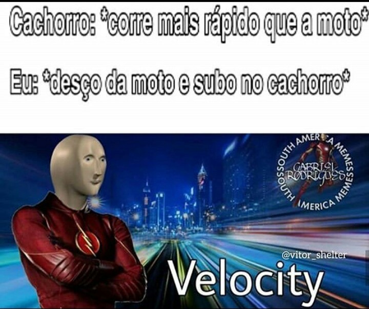 Velocity - meme