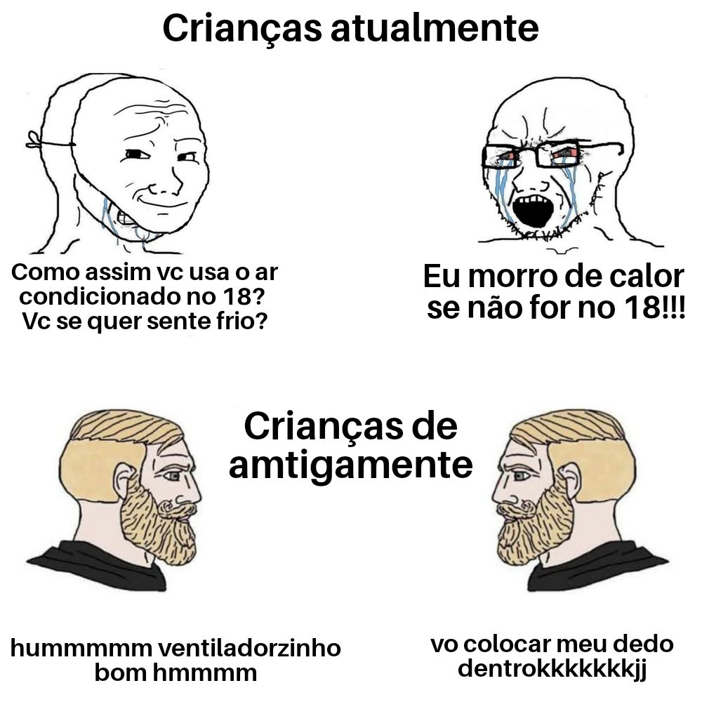 Foi mal pela criança de barbakkkkkk - meme