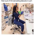 I’ll donate whatever she wants