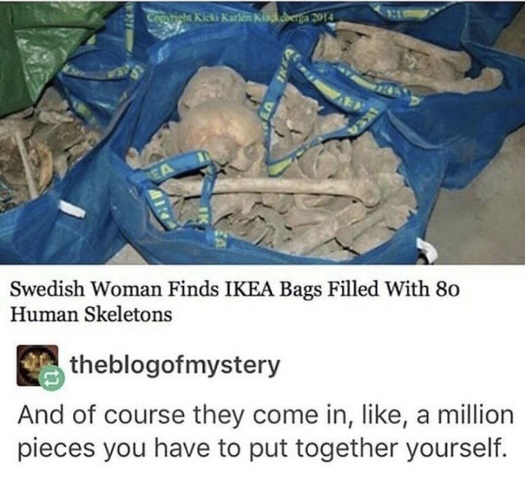 Ikea is always Ikea - meme