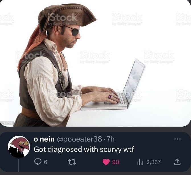 dongs in a pirate - meme